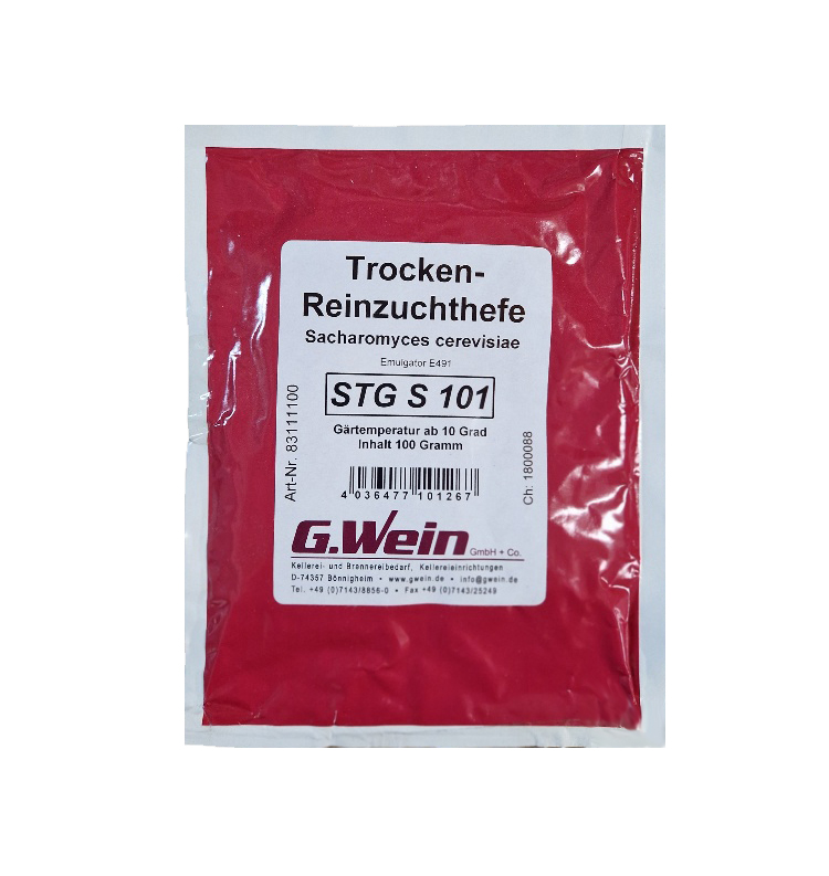 Trockenreinzuchthefen GWS 111 / SG S 101, 100 g Gebinde, Preis pro 1 Stk.