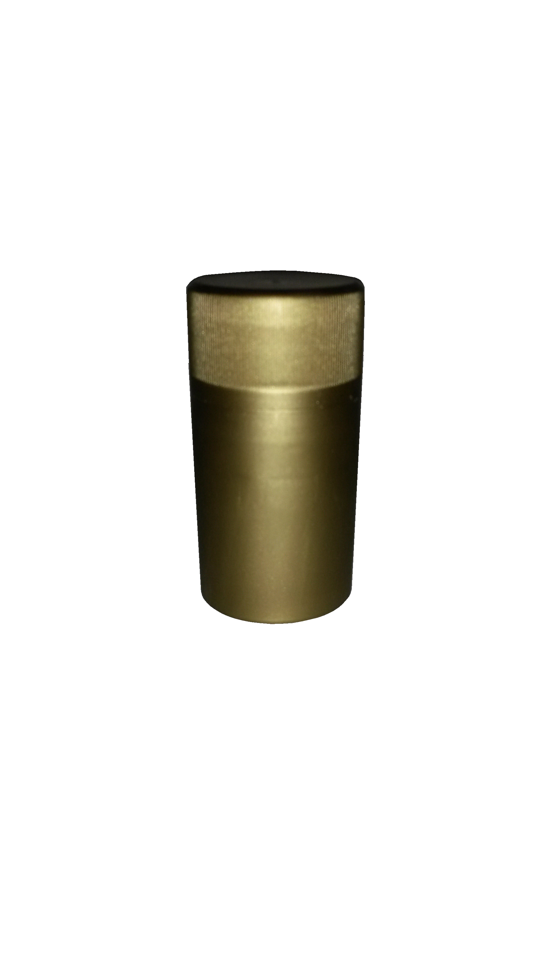 Novatwist Kunststoff BVS-Verschluss 30/60 gold, matt mit innenliegendem Gewinde